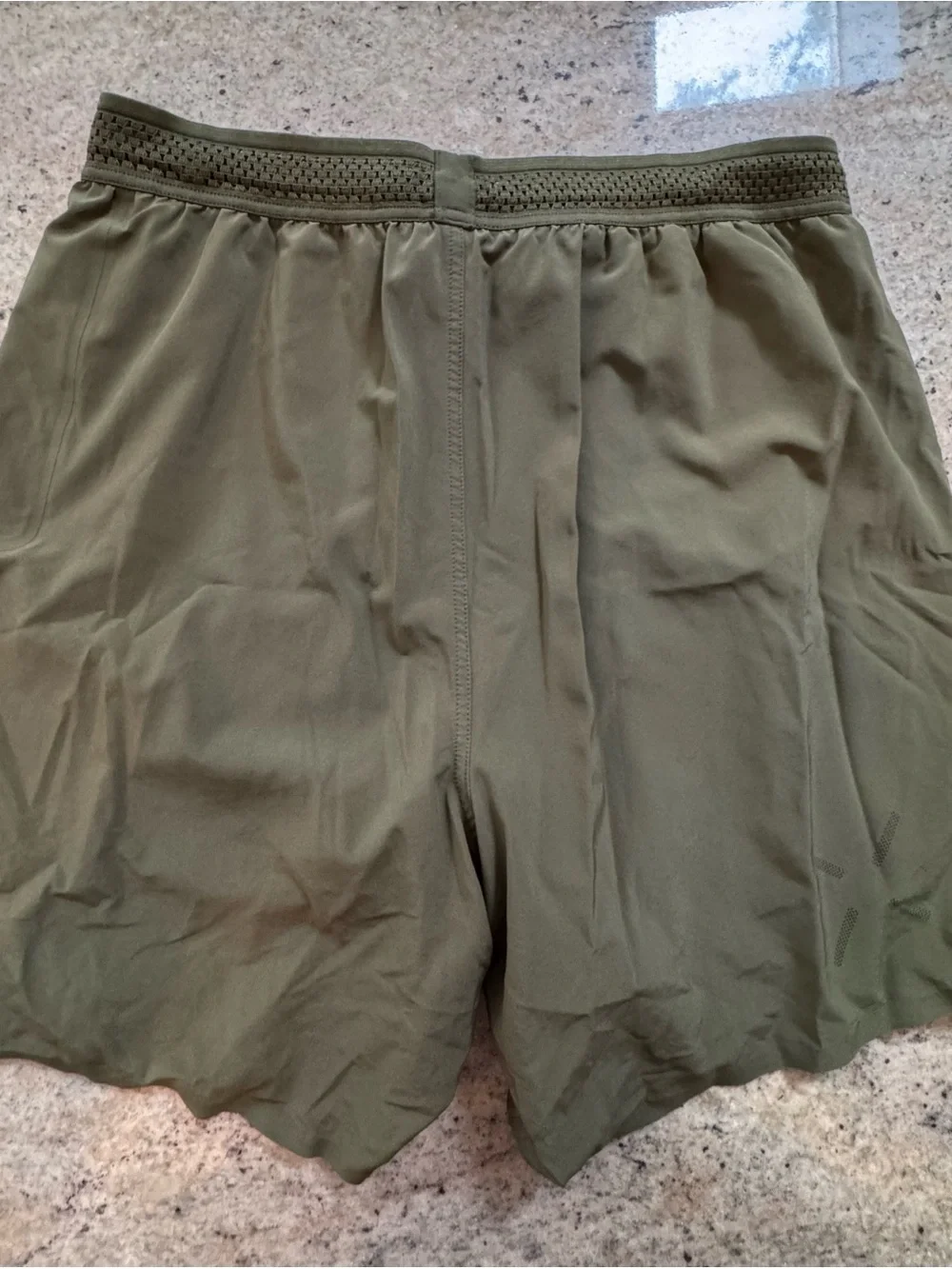 Ten Thousand Olive Athletic Training Shorts 7”